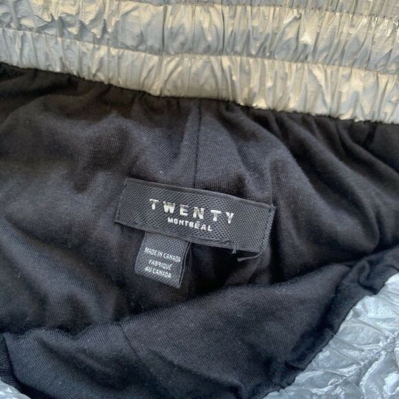 TWENTY Montreal Metallic Tyvek Colorblock Pants S - Picture 3 of 5
